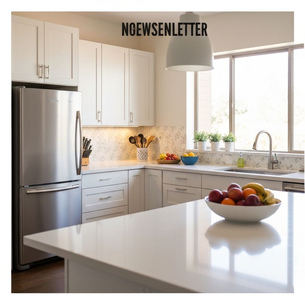 Kitchen newsletter background